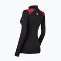 Women's thermal sweatshirt Newland Snowdrop Half Zip black/red 2