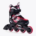 Children's roller skates FILA J One black/red