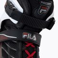 Children's roller skates FILA Wizy black/salmon 5