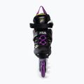 Children's roller skates FILA Wizy G black/yellow magenta 4