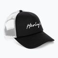 Hurley Icon Script Trucker black/white women's baseball cap