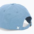 Men's Hurley Blank Canvas baseball cap blue beyond 4
