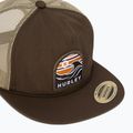 Men's Hurley Mavericks Trucker velvet brown baseball cap 3