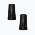 Nordic walking pole covers GABEL Rubber Top Protector 5/34 2 pcs black