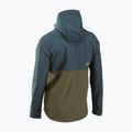 Men's Northwave Easy Out Softshell deep blue / forest green cycling jacket 6