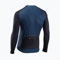 Northwave Blade 4 LS men's cycling jersey deep blue / black 2