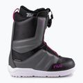 Women's snowboard boots Northwave Helix Spin black-grey 70221401 10