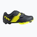 Children's cycling shoes MTB Northwave Hammer Junior black/yellow fluo