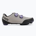 Men's MTB cycling shoes Northwave Rebel 3 sand/dark purple 2