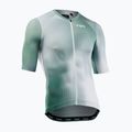 Men's cycling jersey Northwave Blade white/sage green