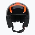 Children's ski helmet Briko Vulcano FIS 6.8 JR shiny black/orange 2