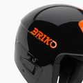Children's ski helmet Briko Vulcano FIS 6.8 JR shiny black/orange 8