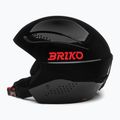 Kids' ski helmet Briko Elias Jr shiny black/orange