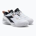 Women's tennis shoes Diadora Speed Blushield 5 AG white and black DD-101.176941 5
