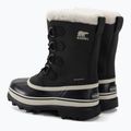 Women's trekking boots Sorel Caribou black/stone 3