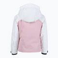 Colmar children's ski jacket white and pink 3114B 2