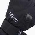 Children's snowboard gloves Level Fly black 4001JG.01 4