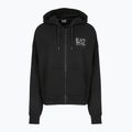 Women's tracksuit EA7 Emporio Armani Train Visibility Zip black / silver 3