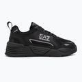Shoes EA7 Emporio Armani Ace Runner New triple black / silver 2