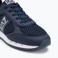 Shoes EA7 Emporio Armani Black & White Laces navy / white 7