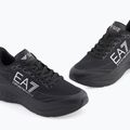Shoes EA7 Emporio Armani Wave Cracking full black / silver 13
