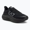 Shoes EA7 Emporio Armani Wave Cracking full black / silver
