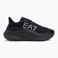 Shoes EA7 Emporio Armani Wave Cracking full black / silver 2