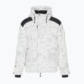 Men's ski jacket EA7 Emporio Armani Ski Cortina Down fancy white