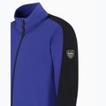 Men's sweatshirt EA7 Emporio Armani Ski Kitzbuhel Power Stretch Colorblock T-Top Fz clematis blue 3