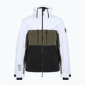 Men's ski jacket EA7 Emporio Armani Ski Kitzbuhel Protectum7 Colorblock white / black / grape leaf 6