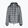 Men's ski jacket EA7 Emporio Armani Ski St. Moritz Fashion fancy green check