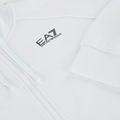 Men's sweatshirt Emporio Armani EA7 Train Logo Series Extended Logo Hoodie Fz white / black 5