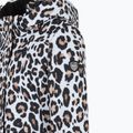 Women's ski jacket EA7 Emporio Armani Ski Kitzbuhel Softshell fancy white animalier 3