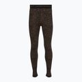 Women's thermal underwear set EA7 Emporio Armani Ski Jacquard Knitted fancy brown animal print 7