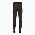 Women's thermal underwear set EA7 Emporio Armani Ski Jacquard Knitted fancy brown animal print 8