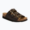 Women's flip-flops Scholl Rio Wedge Ad Med dark brown
