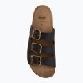 Women's flip-flops Scholl Rio Wedge Ad Med dark brown 5