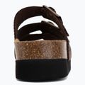 Women's flip-flops Scholl Rio Wedge Ad Med dark brown 6