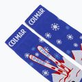 Colmar Freetime abyss blue/white/rac ski socks 3