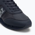 Shoes EA7 Emporio Armani Black & White Carbon triple sky captain / silver 7