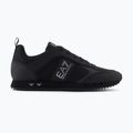 Shoes EA7 Emporio Armani Black & White Carbon triple black / silver logo 8