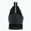 Shoes EA7 Emporio Armani Black & White Suede triple black micropunch 6