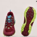 La Sportiva Bushido II women's running shoe burgundy-blue 36T502624 14