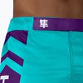 Hayabusa Icon Fight teal/white training shorts 5
