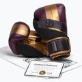 Hayabusa Marvel's Batroc purple/gold boxing gloves 9
