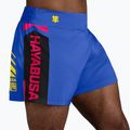 Hayabusa Icon Kickboxing men's training shorts blue/yellow 2