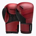 Hayabusa S4 Leather red boxing gloves