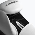 Hayabusa S4 Leather white boxing gloves 5