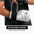 Hayabusa S4 Leather white boxing gloves 9
