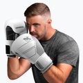 Hayabusa S4 Leather white boxing gloves 15